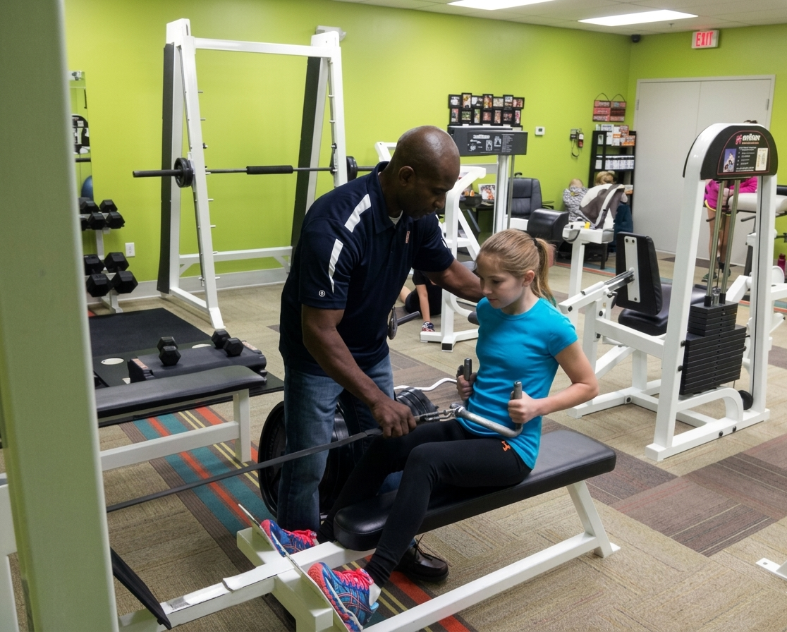 Personal Training session in Dothan AL studio